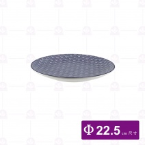 【大同磁器】P1291-155 9吋圓盤-日式海波浪