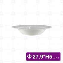 【大同磁器】P611112 圓形義大利深盤11吋