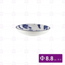 【大同磁器】P21-156 醬油碟-華夏青花瓷