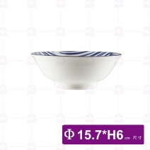 【大同磁器】P7064-168 湯麵碗-木紋