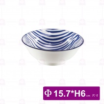 【大同磁器】P7064-168 湯麵碗-木紋