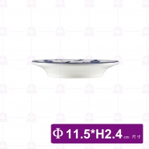 【大同磁器】4.5吋點心碟-華夏青花瓷PC41-15