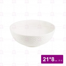 【大同磁器】P61184 中華湯碗8吋-原