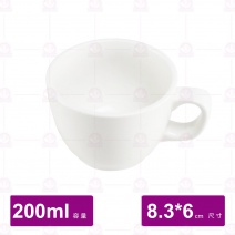 【大同磁器】P2080C 咖啡杯 8.3*H6cm