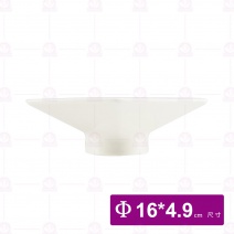 【大同磁器】P8163 高腳六邊碗7吋