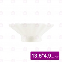 【大同磁器】154 高腳波浪碗5.25吋