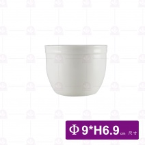 【大同磁器】P18H34P 許留山燉盅 9xH6.9cm
