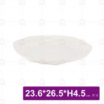 【大同磁器】P710102 岩紋盤 10.5吋