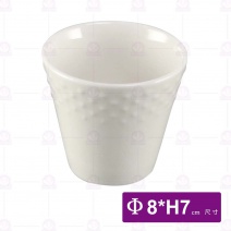 【大同磁器】P61349P銅盤花茶杯3吋-Φ8xH7cm