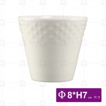 【大同磁器】P61349P銅盤花茶杯3吋-Φ8xH7cm