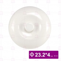 【大同磁器】P-0614L大盅碗蓋    23.2cm