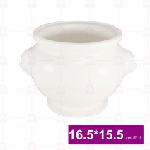 【大同磁器】P7475 獅頭盅(中) 16.5*H15.5cm
