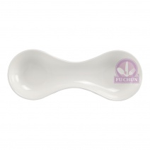 【大同磁器】P0185 豆型盤(42640) 20*H2.8cm