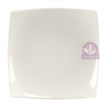 【大同磁器】P0903 四角盤-大 25*25*H6cm