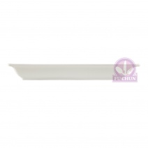 【大同磁器】P1493 長方波浪盤-大 24.7*14.7*H3.4cm