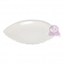 【大同磁器】P17163 16吋寬葉型長盤 41*31*H4.5cm