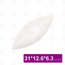 【大同磁器】P18123 葉型深盤 小