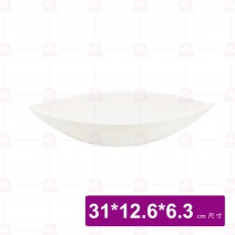 【大同磁器】P18123 葉型深盤 小