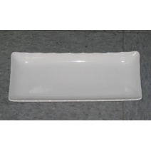 【大同磁器】P26113 波浪長方盤 28*12*H3.8cm