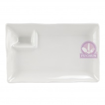【大同磁器】P2683 長方點心盤 20.4x13xH2.3cm