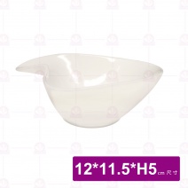 【大同磁器】P3454 瓢形碗-中 12x11.5xH5cm