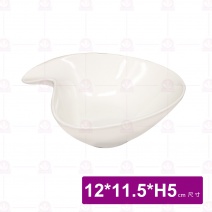 【大同磁器】P3454 瓢形碗-中 12x11.5xH5cm