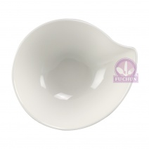 【大同磁器】P34H54 桃形淺缽-大 14*12*H4.8cm
