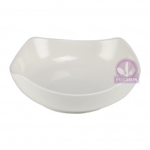 【大同磁器】P3684 方角圓深缽 大 19*19*H5cm