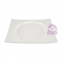 【大同磁器】P7203 長方內圓盤  26.3x21.5xH2.8cm