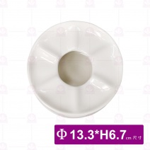 【大同磁器】P72H55 暖爐座 13.3xH6.7cm