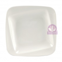 【大同磁器】P73H53B 旋型方盤-小 14.2x14.2xH2.3cm