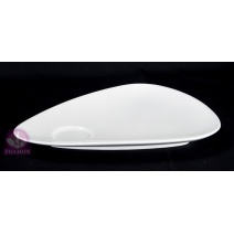 【大同磁器】P8793 三角炸物盤 35852