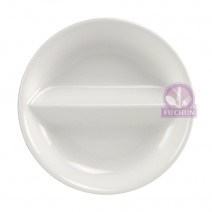 【大同磁器】P7041 圓形兩格味碟 9.9*H2.5cm