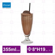 【Ocean】直紋蘇打杯  355cc/W8xH19cm   (6入/盒)