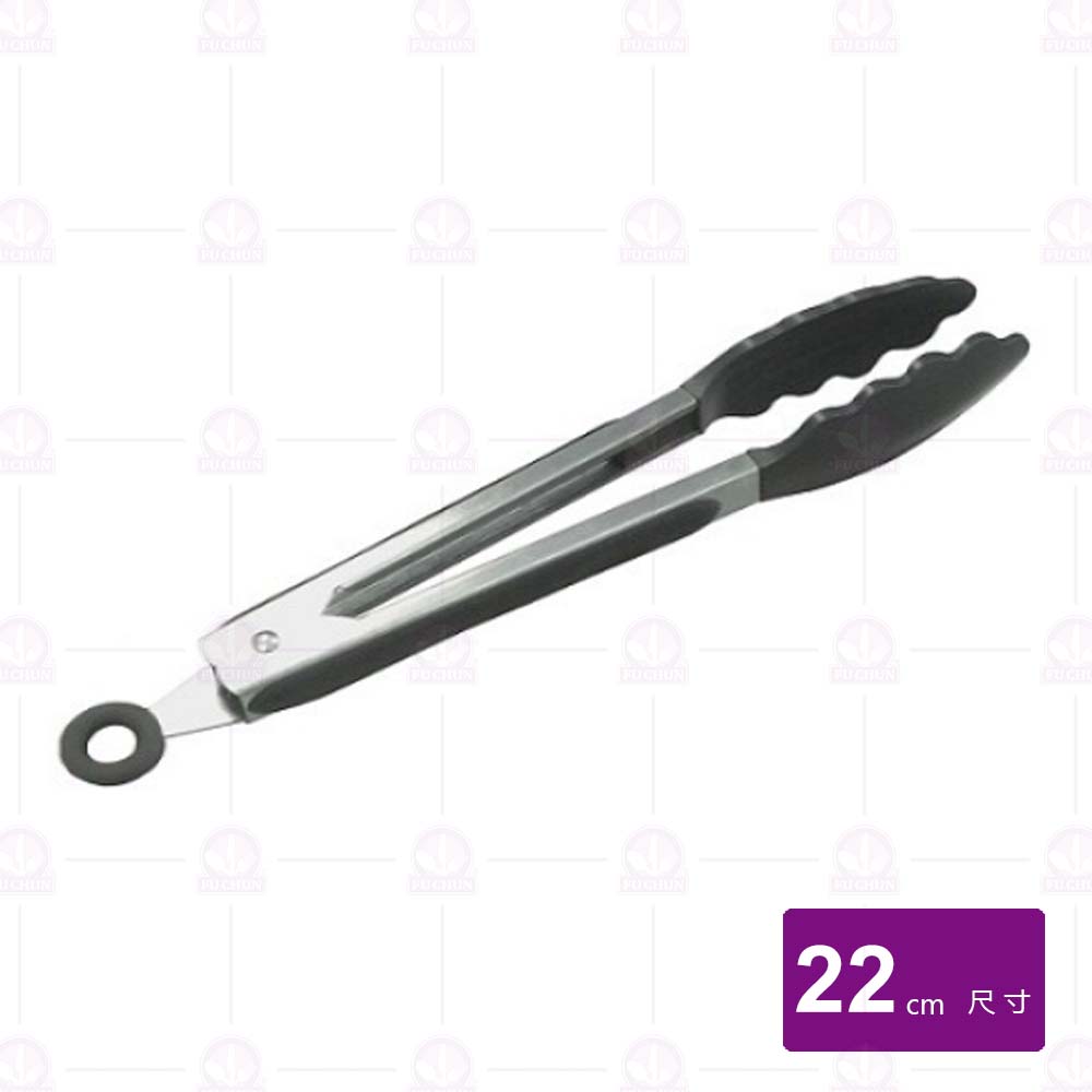 不沾耐熱料理夾-22cm