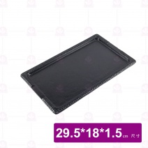 737#7-1 赤繩鐵板 29.5x18xH1.5cm(無木板)