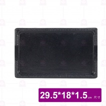 737#7-1 赤繩鐵板 29.5x18xH1.5cm(無木板)