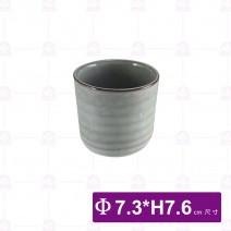橫紋茶杯-胡海 3吋