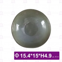 變形淺碗-胡海 6吋 15.4x15xH4.9cm