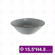 寬邊湯碗-胡海 6吋