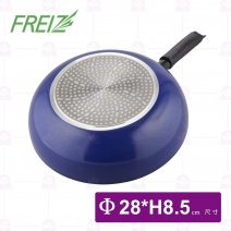 【和平Freiz】28cm日本岩石IH不沾平底鍋(MR-8138)