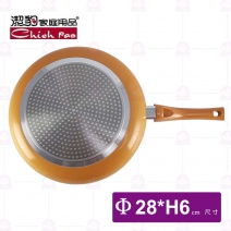 【潔豹】大理石不沾平底鍋-Φ28xH6cm