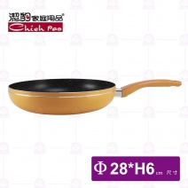 【潔豹】大理石不沾平底鍋-Φ28xH6cm