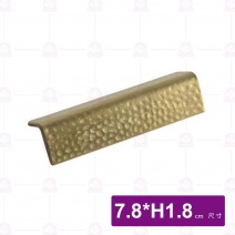 青銅金錘紋筷架-7.8xH1.8cm