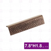 玫瑰金錘紋筷架-7.8xH1.8cm