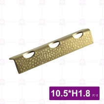 青銅金錘紋刀叉架-10.5xH1.8cm
