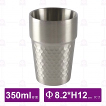304 蜂巢杯(可疊)-350ml