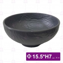 厚釜岩石灰 K1石紋圓砵碗(6入/盒)