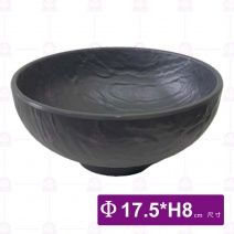 厚釜岩石灰 K2石紋圓砵碗(6入/盒)