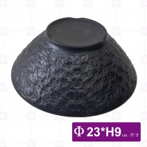 厚釜岩石灰 K14岩石紋拉麵碗(6入/盒)